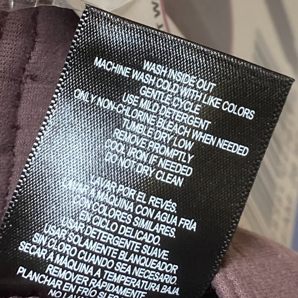 32 Degrees Heat Women's Brown Jogger Pants with Zipper Pockets Large - Picture 6 of 6